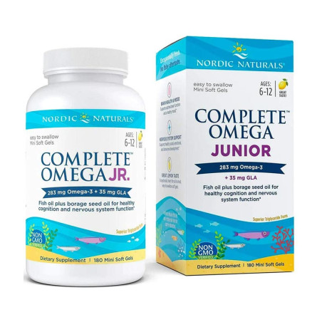 NORDIC NATURALS COMPLETE OMEGA JUNIOR 283mg-180sof