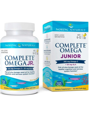 NORDIC NATURALS COMPLETE OMEGA JUNIOR 283mg-90soft