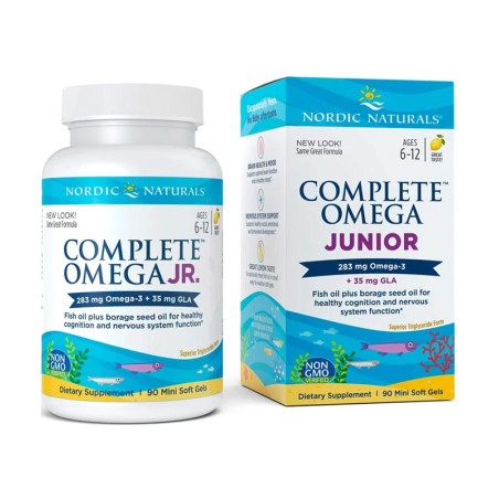 NORDIC NATURALS COMPLETE OMEGA JUNIOR 283mg-90soft