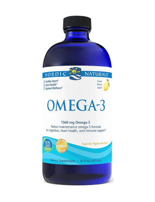 NORDIC NATURALS OMEGA-3 1560mg-473ml lemon