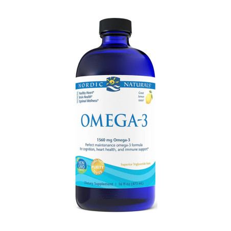 NORDIC NATURALS OMEGA-3 1560mg-473ml lemon