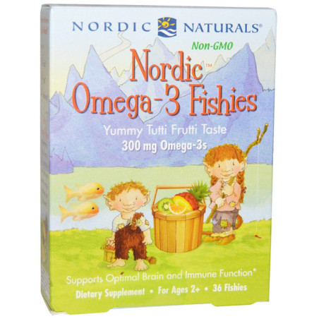 NORDIC NATURALS NORDIC OMEGA-3 FISHIES 300mg-36