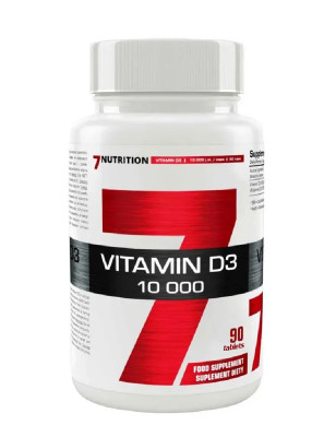 7 NUTRITION VITAMIN D3 10 000 IU - 90tabl 