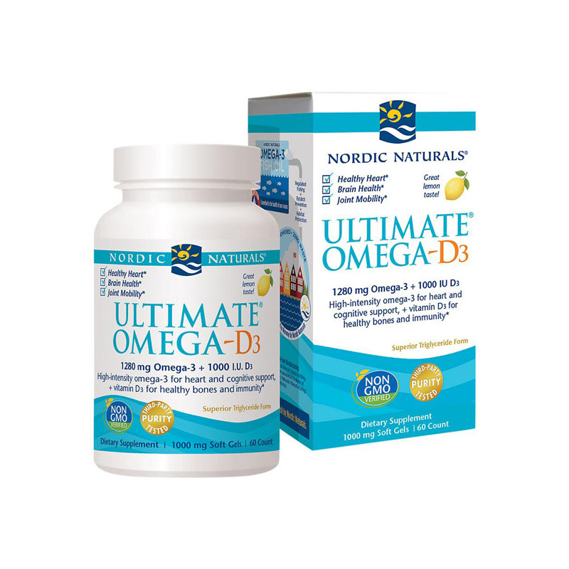 NORDIC NATURALS ULT.OMEGA D-3 1280mg-60 softgel NORDIC NATURALS ULT.OMEGA D-3 1280mg-60 softgel