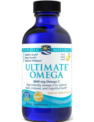 NORDIC NATURALS ULTIMATE OMEGA 2840mg 119ml lemon