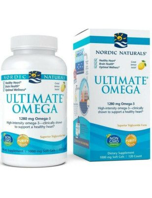 NORDIC NATURALS ULTIMATE OMEGA 1280mg-120 softgel