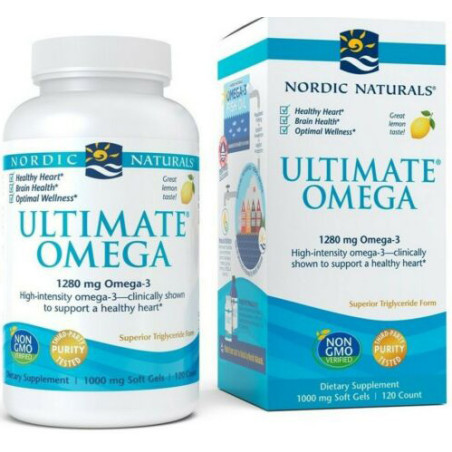 NORDIC NATURALS ULTIMATE OMEGA 1280mg-120 softgel