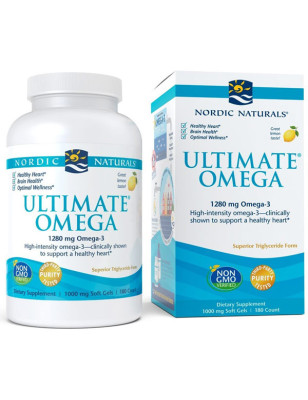 NORDIC NATURALS ULTIMATE OMEGA 1280mg-180 softgel