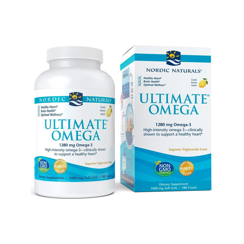NORDIC NATURALS ULTIMATE OMEGA 1280mg-180 softgel NORDIC NATURALS ULTIMATE OMEGA 1280mg-180 softgel