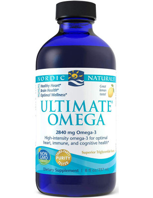 NORDIC NATURALS ULTIMATE OMEGA 2840mg 237ml lemon