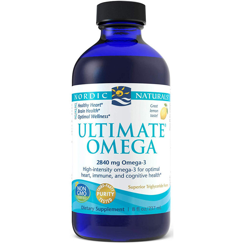 NORDIC NATURALS ULTIMATE OMEGA 2840mg 237ml lemon NORDIC NATURALS ULTIMATE OMEGA 2840mg 237ml lemon