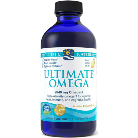 NORDIC NATURALS ULTIMATE OMEGA 2840mg 237ml lemon