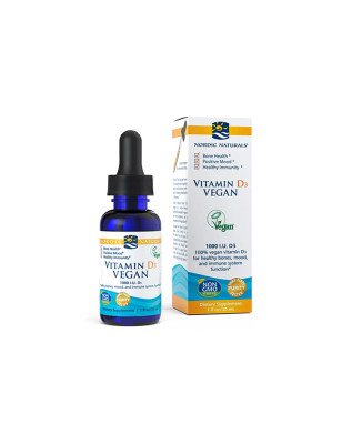 NORDIC NATURALS VITAMIN D3 VEGAN 1000IU - 30ml