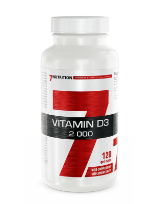 7 NUTRITION VITAMIN D3 2000 - 120kaps