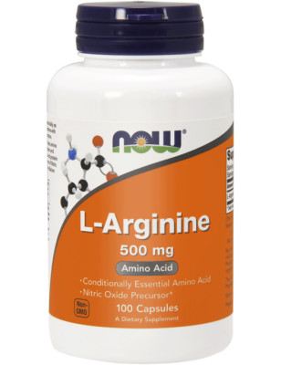 NOW L-ARGININE 100 kap.