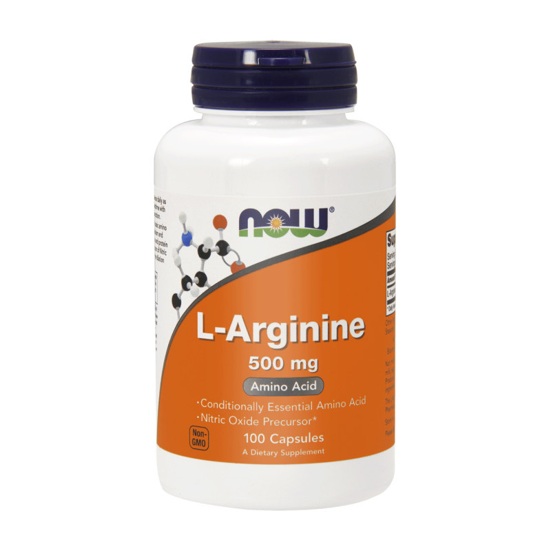 NOW L-ARGININE 100 kap. NOW L-ARGININE 100 kap.
