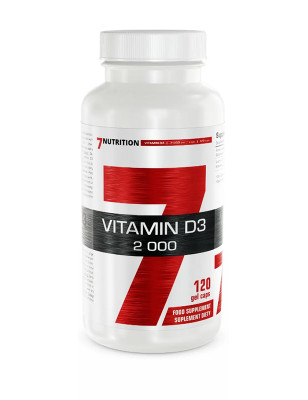 7 NUTRITION VITAMIN D3 2000 - 60kaps