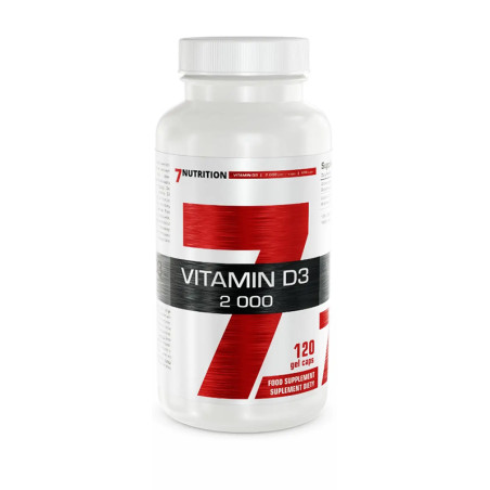 7 NUTRITION VITAMIN D3 2000 - 60kaps