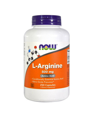 NOW L-ARGININE - 250kaps