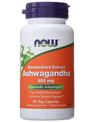 NOW ASHWAGANDHA 450 mg - 90 kaps