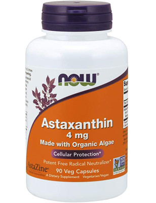 NOW ASTAXANTHIN 4mg 60 kaps
