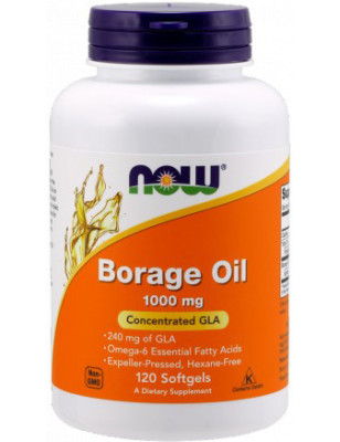 NOW BORAGE OIL 1000mg 60 kaps