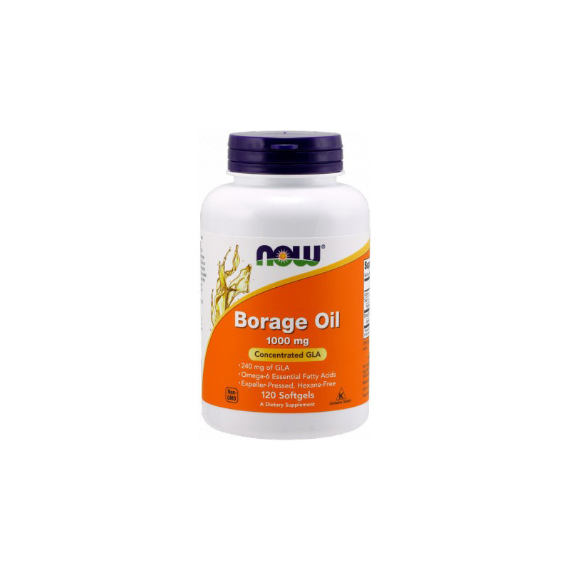 NOW BORAGE OIL 1000mg 60 kaps