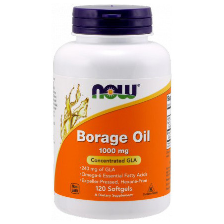NOW BORAGE OIL 1000mg 60 kaps