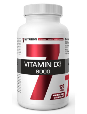 7 NUTRITION VITAMIN D3 8000 - 120tabl