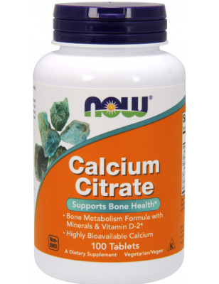 NOW CALCIUM CITRATE - 100 tab
