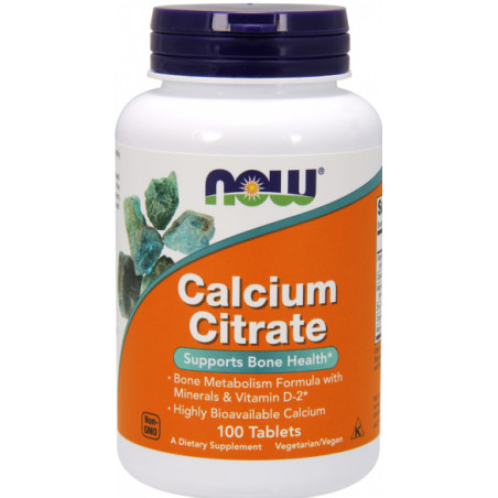 NOW CALCIUM CITRATE - 100 tab