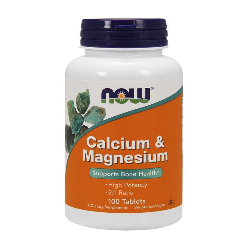 NOW CALCIUM & MAGNESIUM 100 tab. NOW CALCIUM & MAGNESIUM 100 tab.