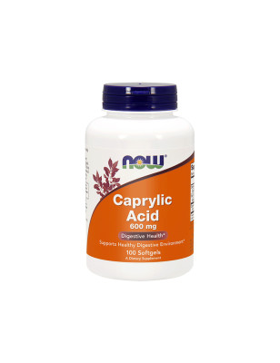 NOW CAPRYLIC ACID 600mg-100softgel