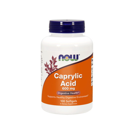 NOW CAPRYLIC ACID 600mg-100softgel