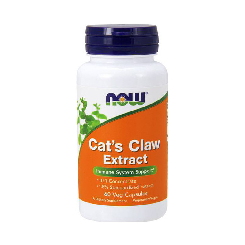 NOW CAT'S CLAW EXTRACT - 60kaps NOW CAT'S CLAW EXTRACT - 60kaps