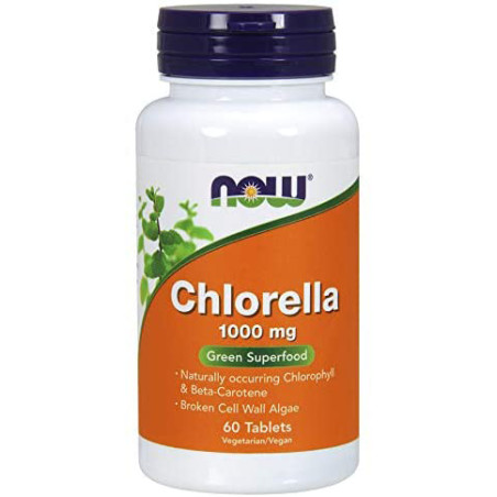NOW CHLORELLA 1000mg 60 tab.