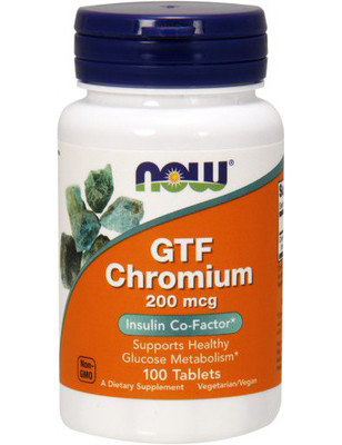 NOW CHROMIUM GTF 100 tab