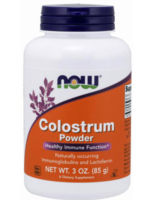 NOW COLOSTRUM 100% PURE POWDER 85g