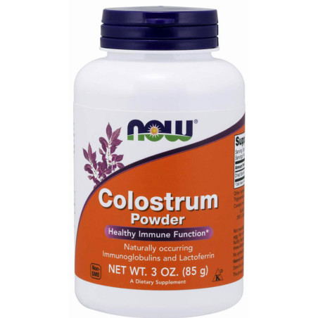 NOW COLOSTRUM 100% PURE POWDER 85g