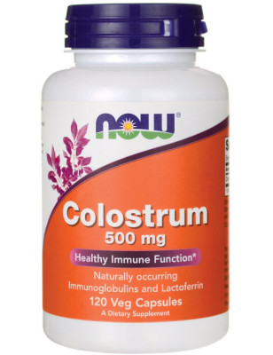 NOW COLOSTRUM 500mg - 120 kaps