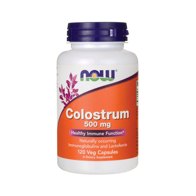 NOW COLOSTRUM 500mg - 120 kaps NOW COLOSTRUM 500mg - 120 kaps