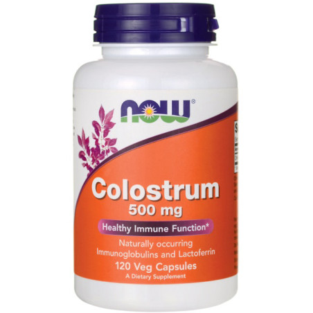 NOW COLOSTRUM 500mg - 120 kaps