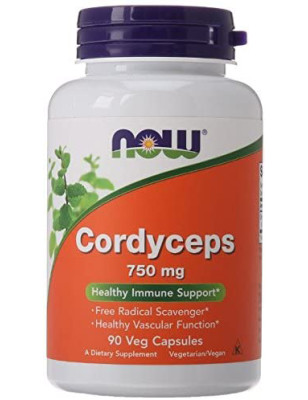 NOW CORDYCEPS 750mg - 90 kaps