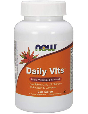 NOW DAILY VITS 250 tab
