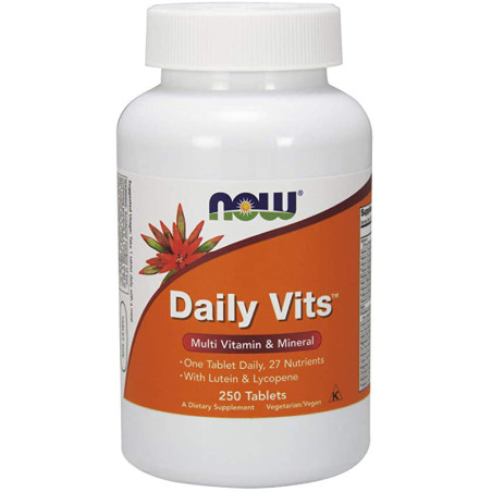NOW DAILY VITS 250 tab