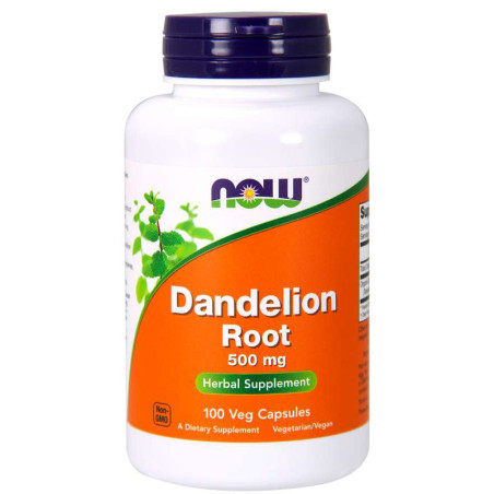NOW DANDELION ROOT 500mg - 100 kaps