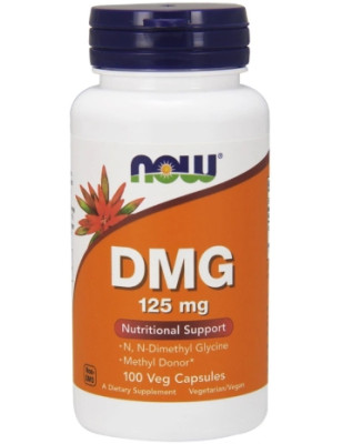 NOW DMG (Dimethylglycyne) 125mg - 100 kaps