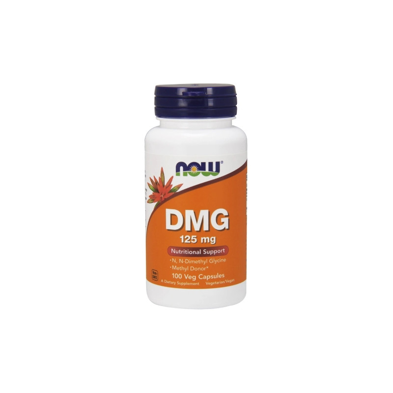 NOW DMG (Dimethylglycyne) 125mg - 100 kaps NOW DMG (Dimethylglycyne) 125mg - 100 kaps