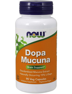 NOW DOPA Mucuna 90 kaps.