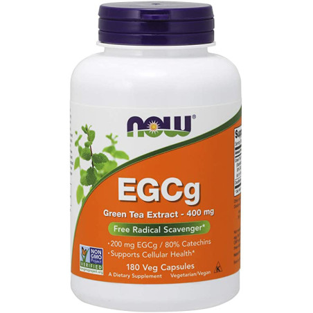 NOW EGCg GREEN TEA EXTRACT 400mg - 180 kaps